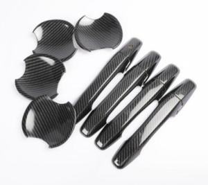 4pcs/set Car door handle Cover for HONDA city 2015 2016 2017 2018 2019 GM6 Carbon fiber protection Outside Handles caps