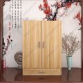 Bàn thờ, tủ thờ thần tài ông địa cúng phật gỗ MDF chất lượng cao để sàn nhỏ gọn phong cách hiện đại tối giản MS05-3. 