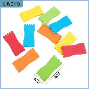 【E-WOITD】 10Pcs EVA Foam Fish Winding Storage Boards Line Fishing Lure Trace Wire Holder