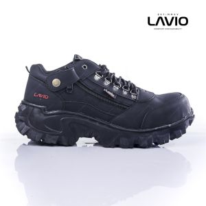 Sepatu Boot Pria Terbaru Safety Ujung Besi Lavio E95 Outdoor Boots High Premium Quality Boster Mood Hiking Proyek Touring