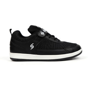 Sneakers Silom Velori Pendek Casual Anak Laki-laki dan Perempuan Motif Garis Ukuran 32-40