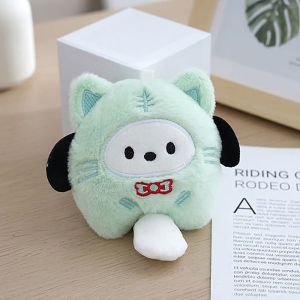 BENNETTGC Plush Pendant Plush Toy Kuromi 12cm Fluffy Doll Kawai INS Style Bag Key Pendant Girls