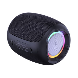 ZEALOT S53 TWS Bluetooth Speaker Wireless Subwoofer Heavy Bass Stereo Sound RGB Backlight Support Micro SD Card AUX USB Flash Drive Playback Microphone