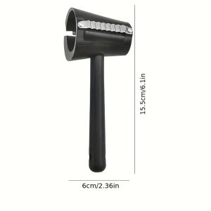 Stainless Steel & Plastic Multi-Functional Spiral Vegetable Slicer - 4-in-1 Julienne Curling Shredding & Planning Tool