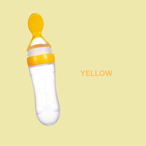 Toki - Baby Squeeze Spoon Bottle Silicone Cereal Fruit Food Feeder Baby Feeding Spoon Bottle Training BPA Free Newborn Utensils Sudu Bayi Botol 米勺糊 喂食汤匙