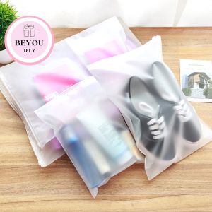 Túi Zip Lụa Mờ Túi Nhựa PE Trong Suốt Đựng Quần Áo Giày Dép Du Lịch - BEYOU