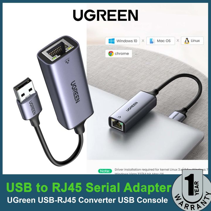 USB to RJ45 Serial Adapter│UGreen USB-RJ45 Converter USB Console Cable
