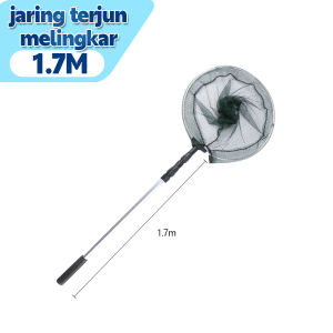SEROKAN PENCEDOK JARING TELESCOPIC NET ALUMINIUM LIPAT TANGGOK PANJANG PENDEK SARINGAN IKAN MENANGKAP IKAN