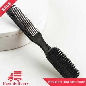 [COD] Beard Comb Scissors Cleaning Brush Salon Supply Barber Hair Styling Tool