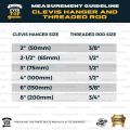 FULL THREADED ROD 3/8 | 1/2 | GALVANIZED (GI) 1 METER PER ORDER | EverTop Online. 