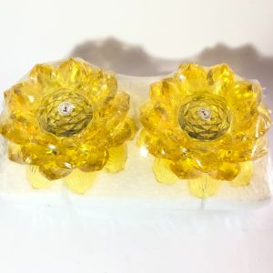 1 Cặp Đầu hoa sen thờ cúng bàn thờ # đèn thờ # da nang