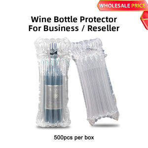 Ameson 500pcs Wine Bottle Protector Air Column Bag Wholesale Inflatable Cushion Wrap for Glass Bottle Shipping