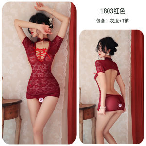 ชุดเซ็กซี่ ชุดนอนไม่ได้นอน พร้อมส่งในไทย [S-0147]