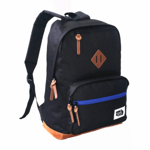 Tas Pria Ransel Sekolah Keren Terbaru Warna Hitam Distro GNS Murah Berkualitas