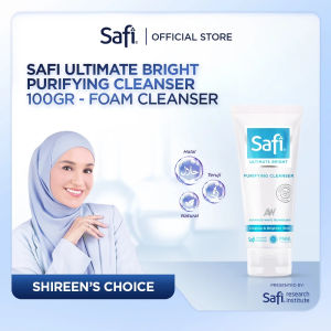 𝗝𝗨𝗡𝗞𝗜𝗘 𝗠𝗔𝗞𝗘𝗨𝗣 -SAFI ULTIMATE BRIGHT PURIFYING CLEANSER 100GR