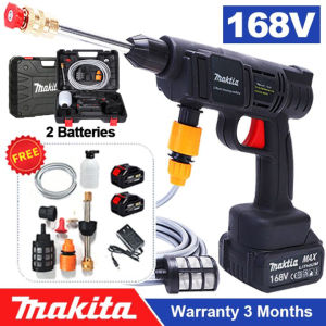 [Ready Stock] Makita  Pressure Washer 24V/48V Enhance batteries portable car machine set cordless car wash spray gun high water pumps Garden/farm work sprayer