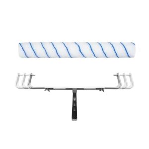 FLYING Aluminum alloy Adjustable Paint Roller Wall Ceilings Alat Replacements Accessory Roller Paint Brushes Durable Wall Painting Tools Paint Brush Holder for High Ceiling