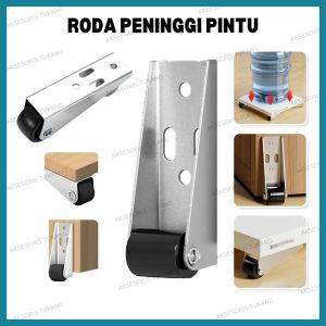 Roda Pintu Lemari Geser / Roda Sliding Roller / Roda Penopang Pendukung Bawah Pintu