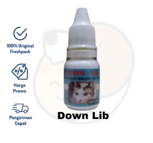 Down Lib 10ml Obat Penurun Birahi Kucing Jantan dan Betina Cat Kitten