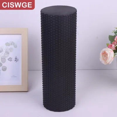 [COD] CISWGE SPORTS Yoga Roller Round EVA Foam Cylinder Roller For Pilates Exercise Enhanced Home Workouts Diameter 10cm Length 30cm