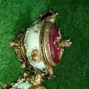 pajangan Turki set / pajangan hias meja / dekorasi rumah / pajangan lemari kaca / stoples set turki