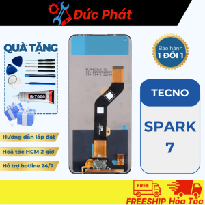 Màn hình THAY THẾ TECNO SPARK 7 (tặng kèm keo dán bộ sửa)