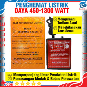 ALAT PENGHEMAT LISTRIK Rumah 450-1300 Watt - Home Electric Saver Original Daya Hemat 10% sd. 30% - Alat Penghemat Listrik Rumah - Alat Penghemat Daya Listrik Murah - Alat Penghemat Daya Listrik Kulkas TV - Alat Penghemat Daya Listrik 450 900 1300 - COD