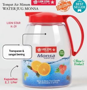 ( BISA COD ) PROMO LION STAR K-29 WATER JUG MONSA 21L / BPA FREE / TEMPAT AIR MINUM JUS / TEMPAT MINUM / TEKO AIR MINUM JUS / TEKO AIR WATER JUG ORIGINAL