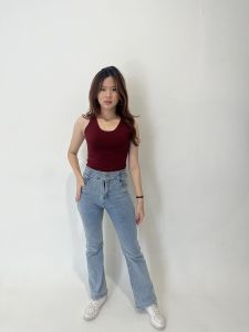 [Lolabae] JULIA Bodysuit Wanita | Atasan Bodysuit Wanita | Tank Top Bodysuit