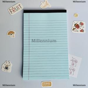 [COD] Millennium Tearable pháp lý Pad văn phòng Nguồn cung cấp mực bằng chứng xé trang viết tờ giấy notepad đơn giản lót giấy viết nguệch ngoạc cuốn sách