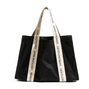 TOTE BAG WANITA / TAS KANVAS / TOTE FASHION GENTLE WOM4N BKK / GW 05