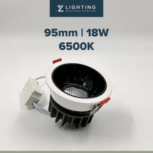 Anti-Glare LED Eyeball Downlight | Tri-colour/Single colour | 12W/18W | 75MM/95MM | Adjustable Recessed Spotlight | Ceiling Light