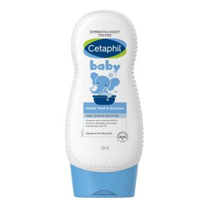 Cetaphil Baby 230ml Gentle Wash Shampoo Sabun Sampo Bayi Newborn Baru Lahir