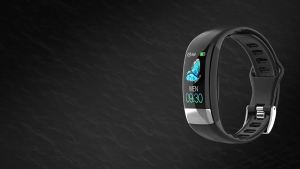 New P11Plus Smart Bracelet ECG ECG Body Temperature Elderly Sports Smart Bracelet Touch Screen