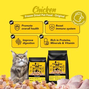 MY PETS HOME Snacko Booster Gemuk Kucing 1KG Freeze Dried Food Makanan Gemuk boster Cat Kibbles Vitamin Snack Treat Dog Pet 宠物冻干零食 猫粮