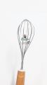 Stainless Steel Wood Grain Egg Whisk  small medium large size. 
