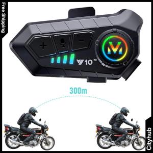 【VIP】 Dual-Way Bluetooth Headphones Y10-2X Open-Ear Helmet Headset with Noise Reduction and Long Battery Life