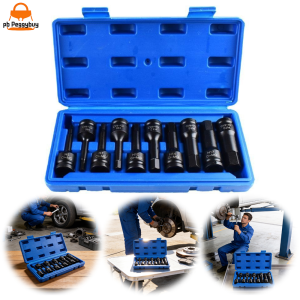 Precision Machined Impact Hex Socket Bit with Long-Lasting Coating for Professional Use