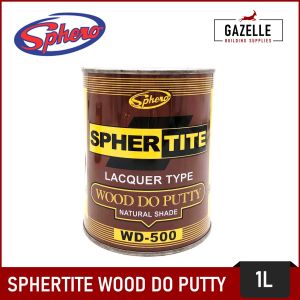 Sphero Sphertite Wood Do Dough Putty lacquer Type Natural Shade 1L / 1/2L / 1/4L / 1L