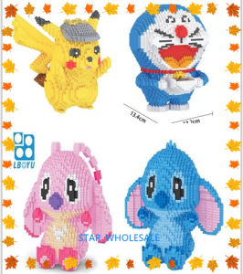 Toys Kids Stitch Diamond Nano Block Mirco Mini Lego Cartoon Toy