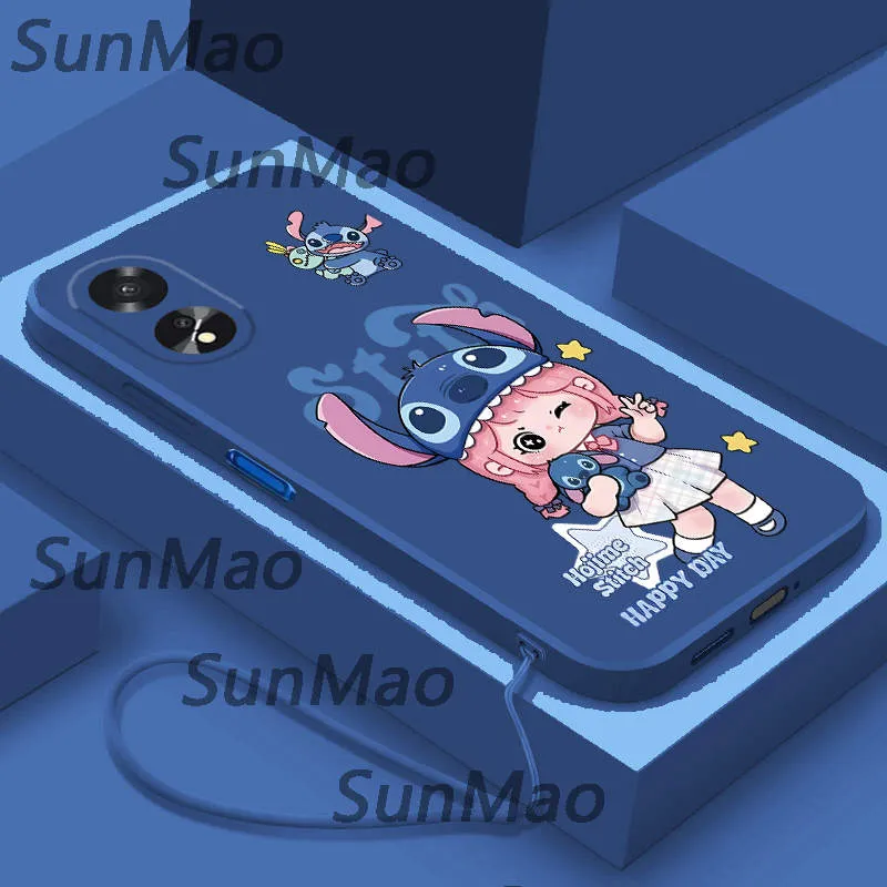 For OPPO A18 A58 4G Case 2023 Cute Cartoon Pattern Shockproof
