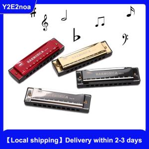 【Local shipping】 10 Hole Harmonica Mouth Organ Puzzle Musical Instrument Beginner Teaching