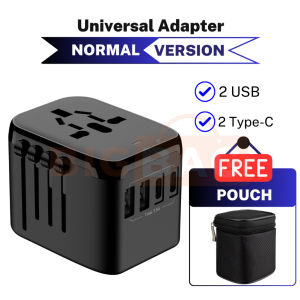 Universal Adapter International Plug Adapter Universal Travel Adapter Plug International Adaptor Plug Penyesuai Sejagat