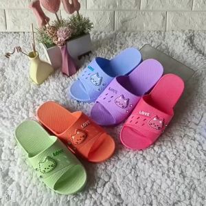 2025 Summer New Cartoon Home WomenS Sandals Comfortable Non-Slip Air Cushion Slide Sandals Wholesale