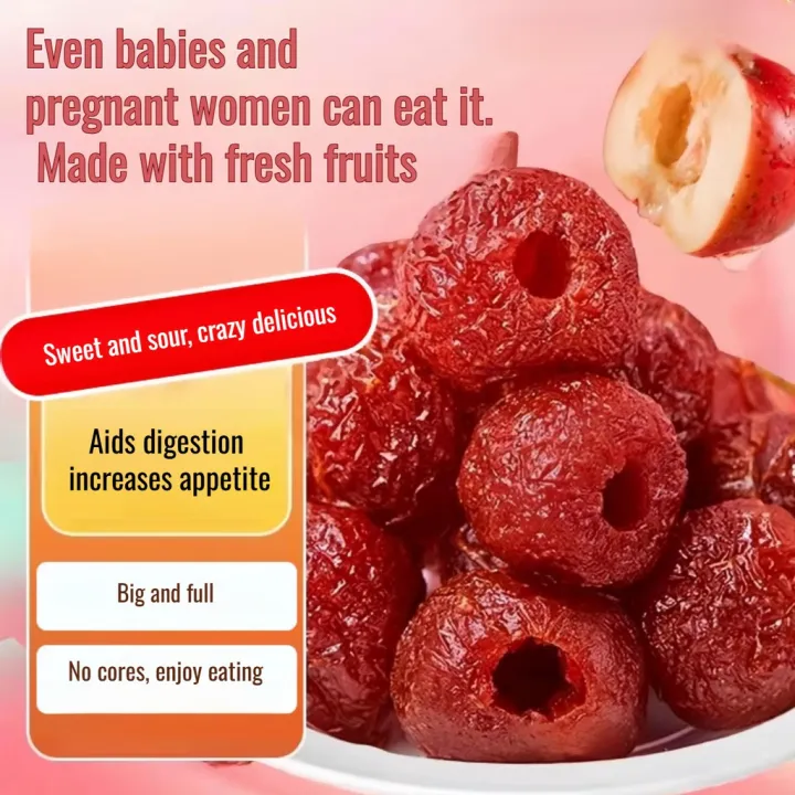 【Local Ship】2-Day Delivery / Hollow Hawthorn Without Core / Halal Dried ...