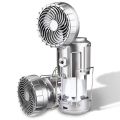Đèn năng lượng mặt trời 3in1 2 chế độ kèm quạt tích điện và sạc điện thoại. 