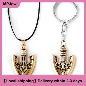 【Local shipping】 Jojos Bizarre Adventure Necklace Kujo Jotaro Arrow Metal Pendant Chain Choker Necklaces Charm Gifts Jewelry