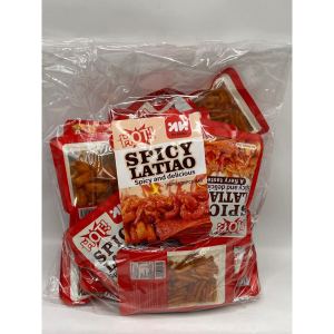 30pcs 4 in 1 Latiao Snack Spicy Strips 18G MR.HE