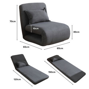 (JIJI.SG) NEIGE Foldable Tatami Lazy Sofa -  Foldable Sofa Bed / Floor Chair