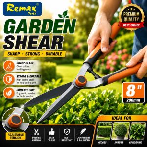 REMAX Grass Shears Grass Cutter Grass Scissor Pruning Shear Garden Gunting Rumput Heavy Duty Wave Blade